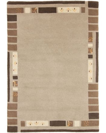 Wool Rug Nepal Jaipur Grey