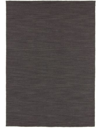 Flat Weave Rug Kilim Loom Black