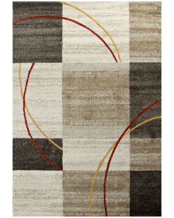 Patchwork Rug Beige