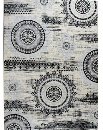 Mandala Rug Grey