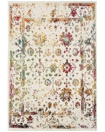 Vintage Rug Holy White