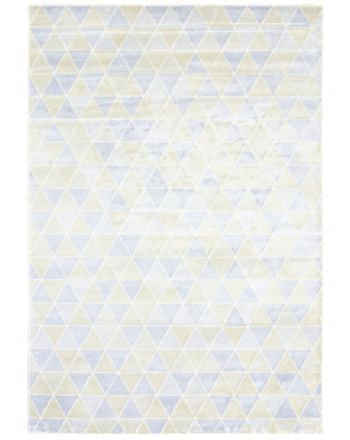 Geo Rug Blue