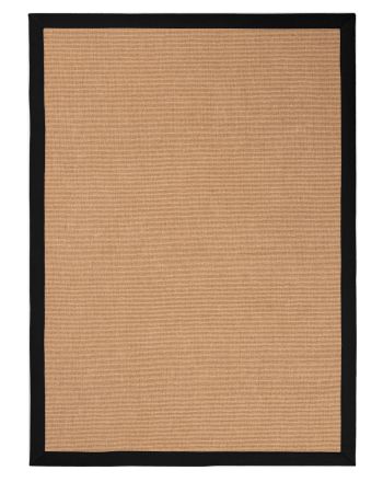 Sisal Rug Black