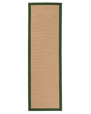 Sisal Rug Runner Green