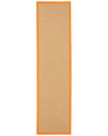 Sisal Rug Runner Orange