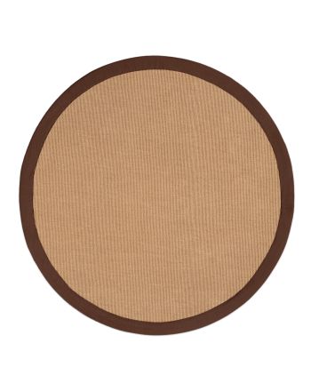Sisal Rug Round Brown