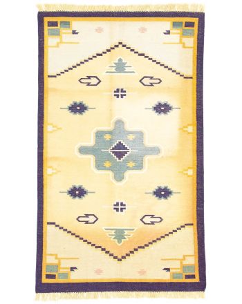 Flat Weave Rug Kilim India