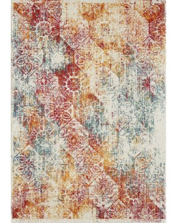 Vintage Rug Holy White