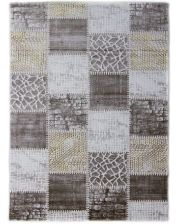 Patchwork Rug Beige