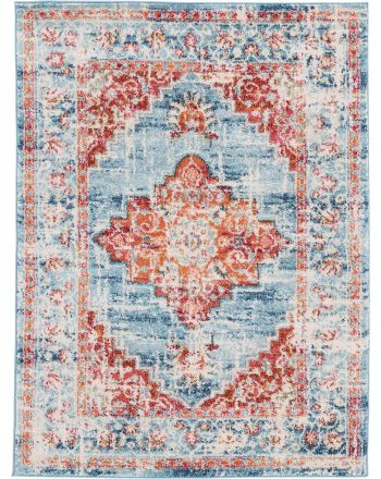 Vintage Rug Zafira Blue