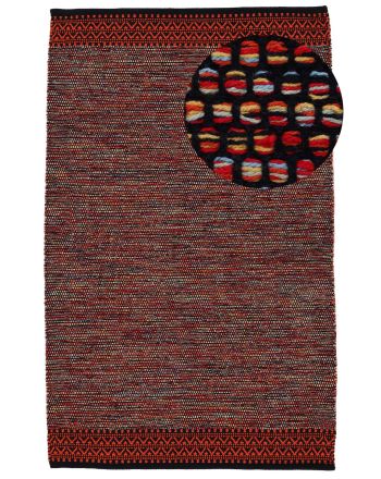 Flat Weave Rug Kilim Mia Orange