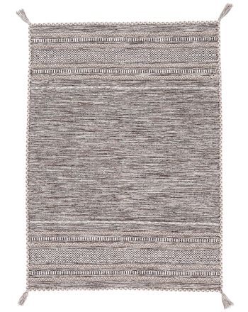 Flat Weave Rug Kilim Azizi Beige