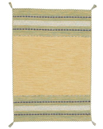 Flat Weave Rug Kilim Azizi Yellow