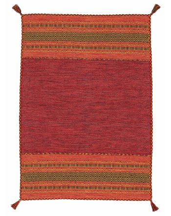 Flat Weave Rug Kilim Azizi Red