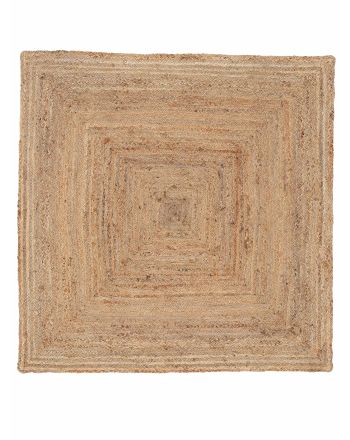 Jute Rug Nele Square Beige