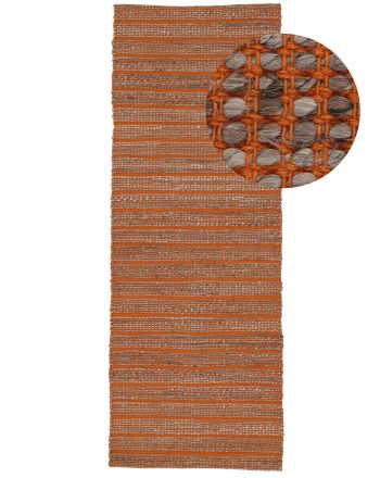 Jute Rug Lara Runner Orange