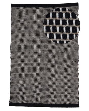 Wool Rug Mona Black