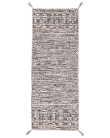 Flat Weave Rug Kilim Azizi Runner Beige