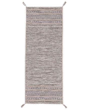 Flat Weave Rug Kilim Azizi Runner Beige