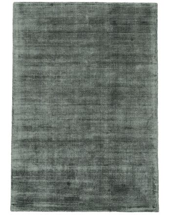 Viscose Rug Ava Dark Green