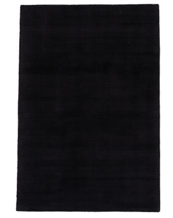 Viscose Rug Ava Black