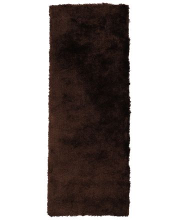 Shaggy Rug Breeze Runner Dark Brown