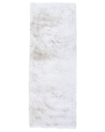 Shaggy Rug Breeze Runner White