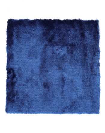 Shaggy Rug Luna Square Blue