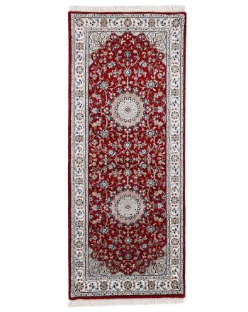 Nain Rug Runner Red