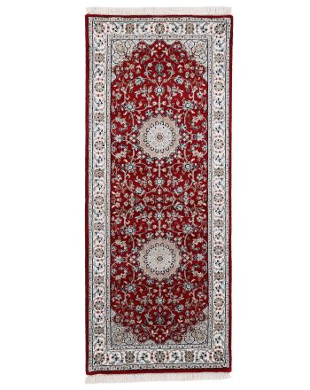 Nain Rug Runner Red