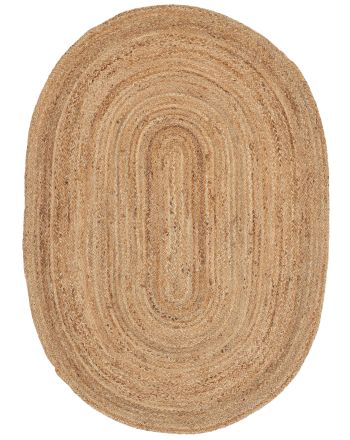 Jute Rug Nele Oval Beige