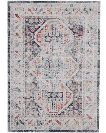 Flat Weave Rug Rina Blue