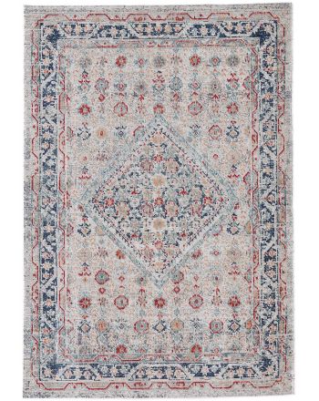 Flat Weave Rug Noah Light Grey