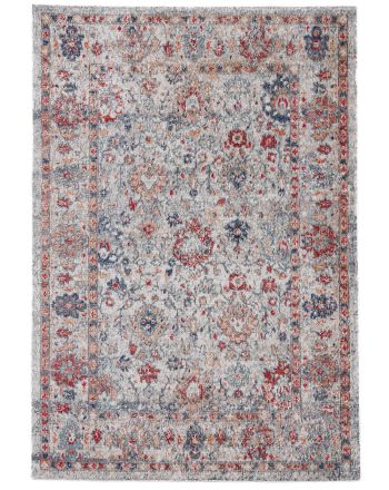 Flat Weave Rug Flori Light Grey