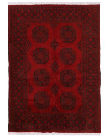 Afghan Akhche Rug Red