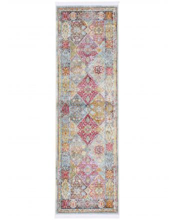 Vintage Harleen Rug Runner Multicolored