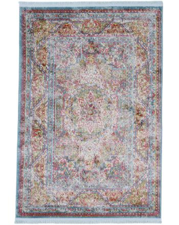 Vintage Esha Rug Turquoise