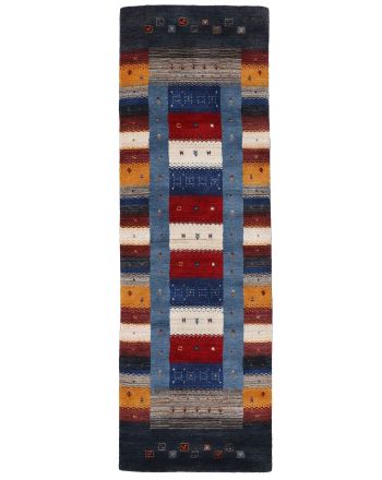 Wool Rug Gabbeh Don Runner Multicolored