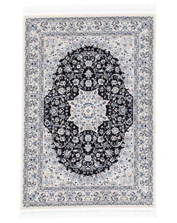 Nain Diane Rug Dark Blue
