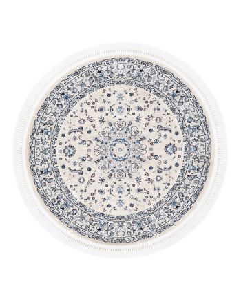 Round Rug Nain Diane Creme