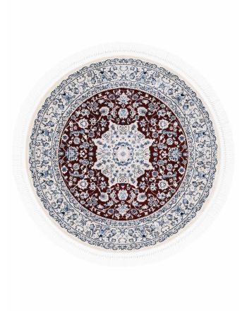 Round Rug Nain Diane Red