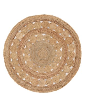 Jute Rug Dana Round Beige