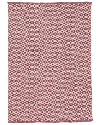In- & Outdoor Rug from recycled material Red