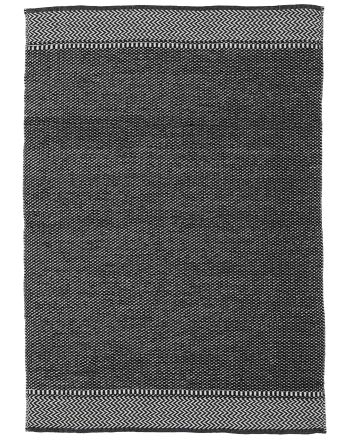 In- & Outdoor Rug from recycled material Black