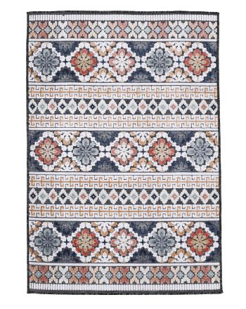 In- & Outdoor Rug Deja Dark Blue