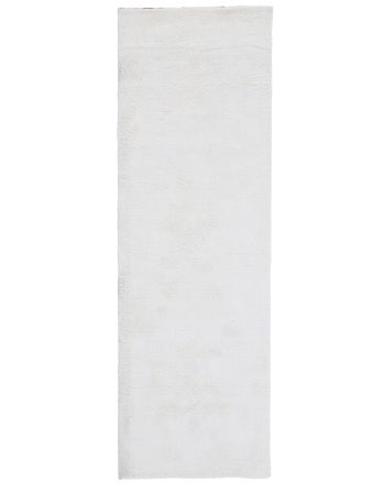 Shaggy Rug Silky Runner Creme