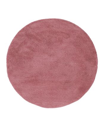 Shaggy Rug Breeze round Pink