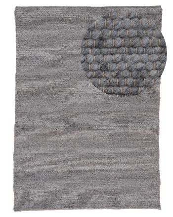 Wool Rug Valleta Grey