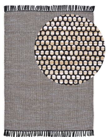 Flat Weave Rug Kilim Nadi White