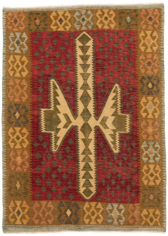 Flat Weave Rug Kilim Afghan